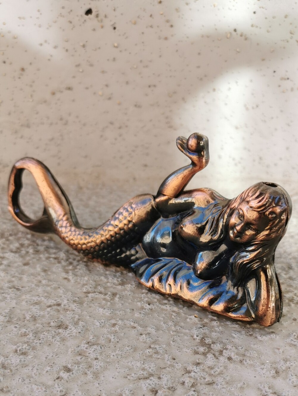Vintage Mermaid Reclining Nude Bottle Opener